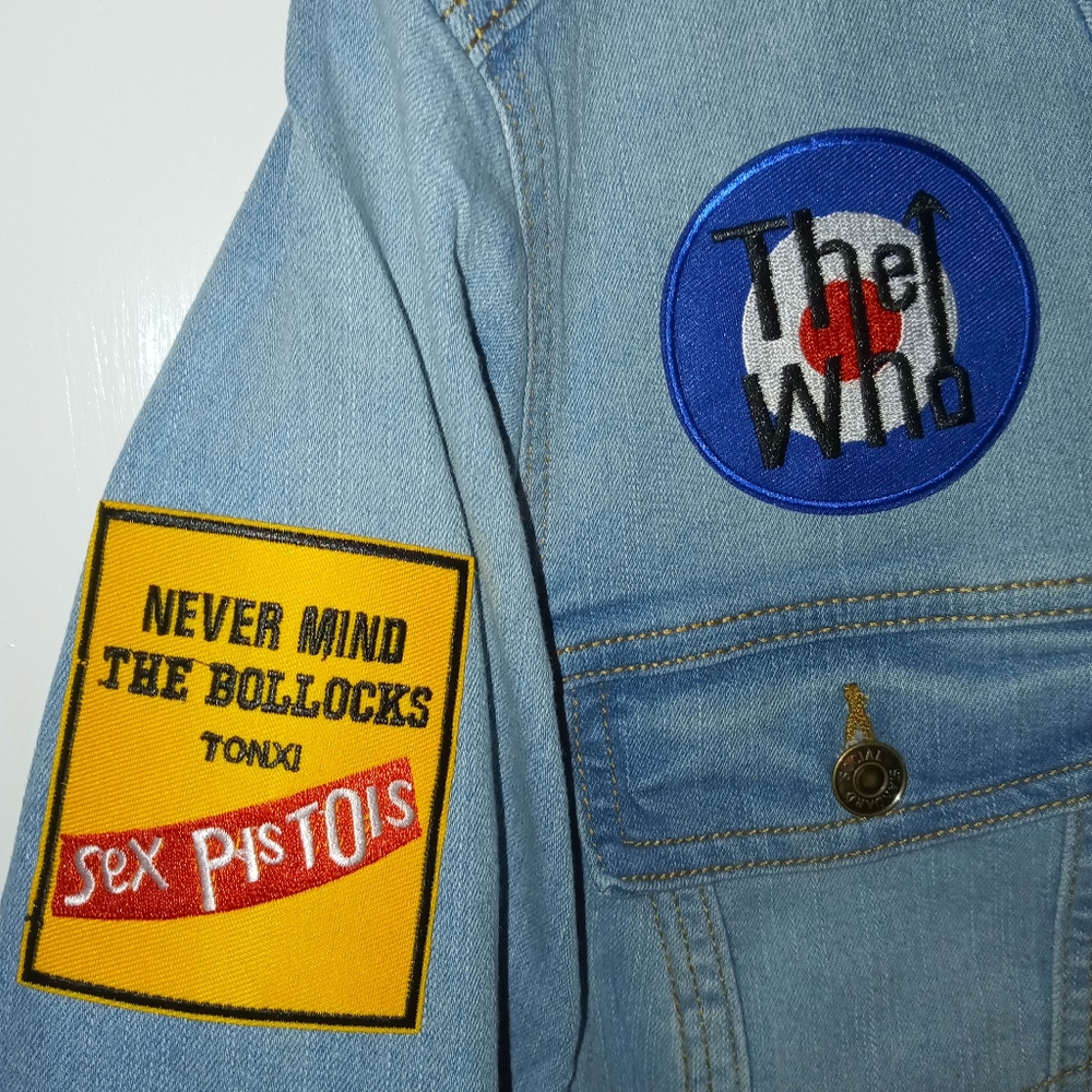 Ladies Denim Rocker (L) - Picture 3 of 7